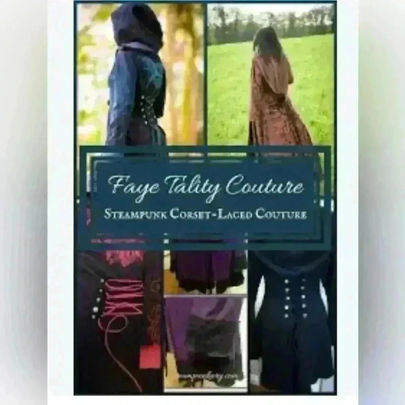 Stunning Bespoke Steampunk and Fantasy Corset-Laced Couture - Picture 2 of 9